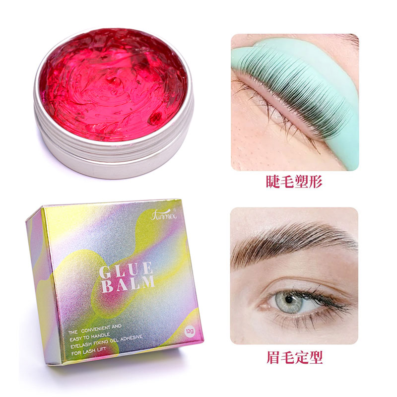 Lash Removal Cream - Eyelash Lifting Solid Glue Balm Lash