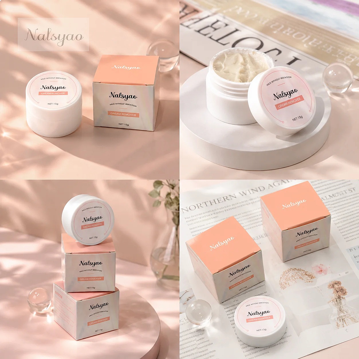 Lash Removal Cream - 15g Eyelash Glue Remover Cream Professional