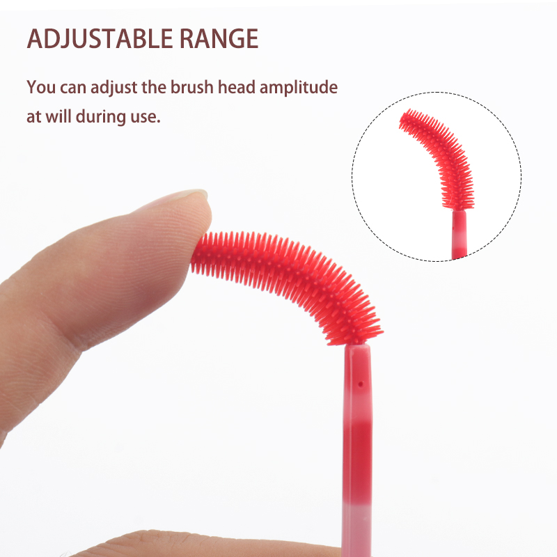 50/100Pcs Disposable Silicone  - Micro Brush Applicator 评论和价格