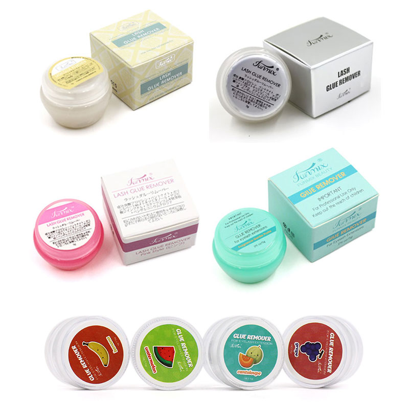 10pcs Fruit Flavour Eyelash Gl - Lash Removal Cream 评论和价格