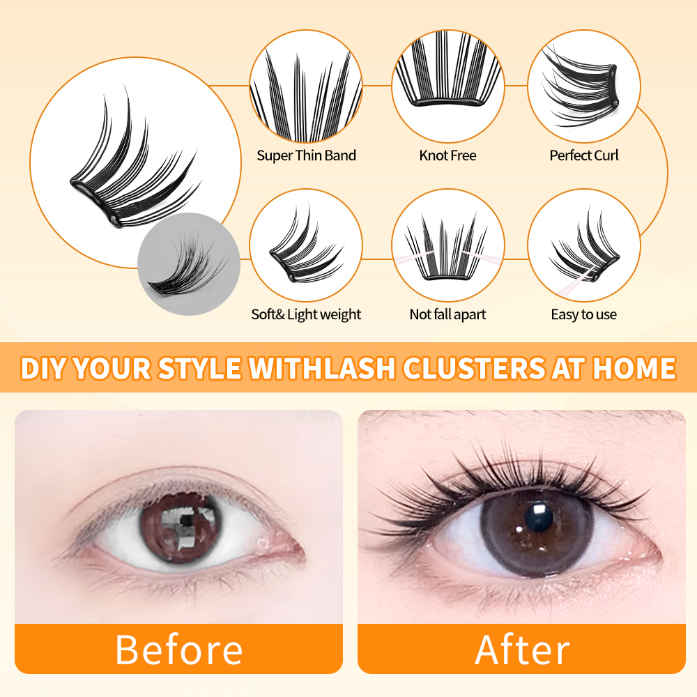 Fake Eyelash Black Natural Man - Eyelash Extension In Chinese 评论和价格