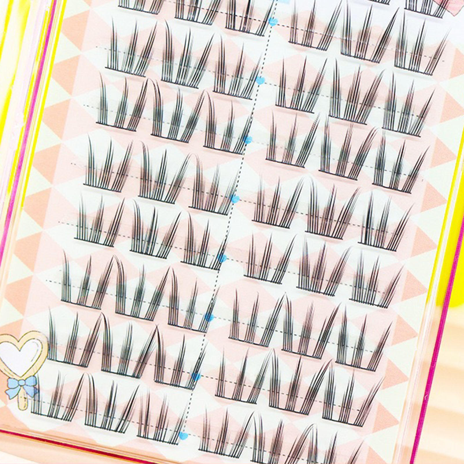 10 Rows Sunflower False Eyelas - Eyelash Extension In Chinese 评论和价格
