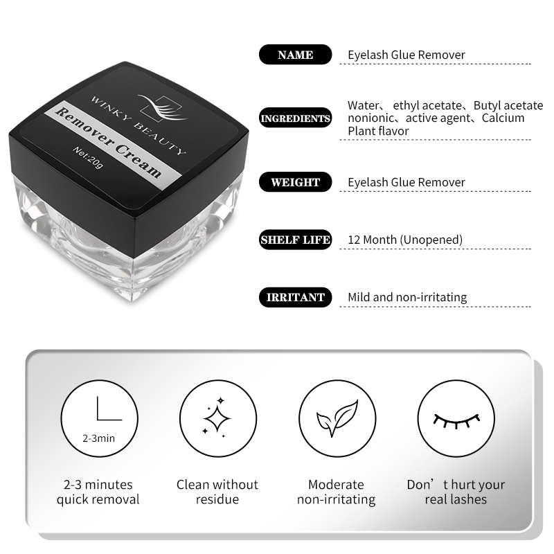 20g  Eyelash Extension Glue Re - Lash Removal Cream 评论和价格