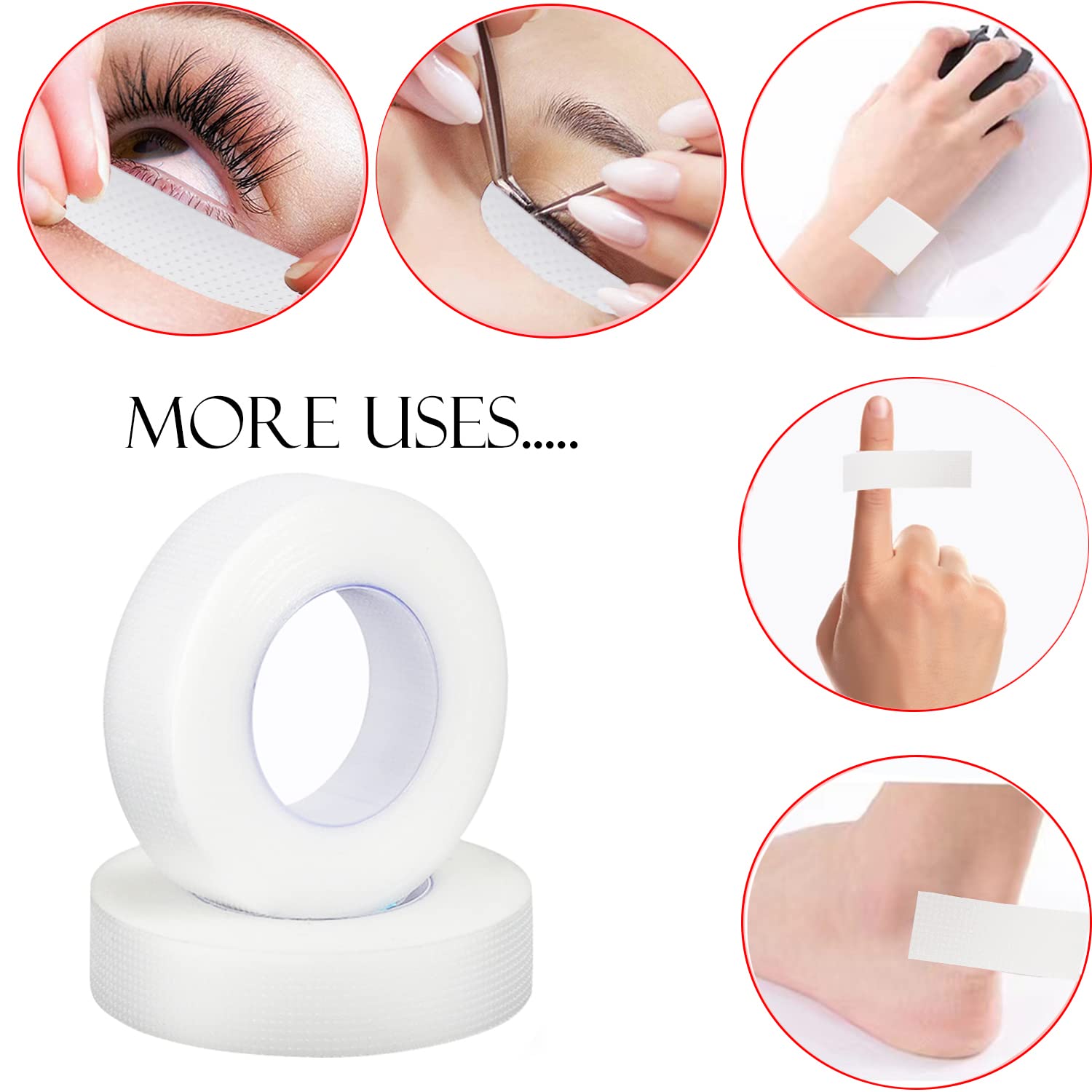 Eyelash Tape Transparent Adhes - Lash Removal Cream 评论和价格