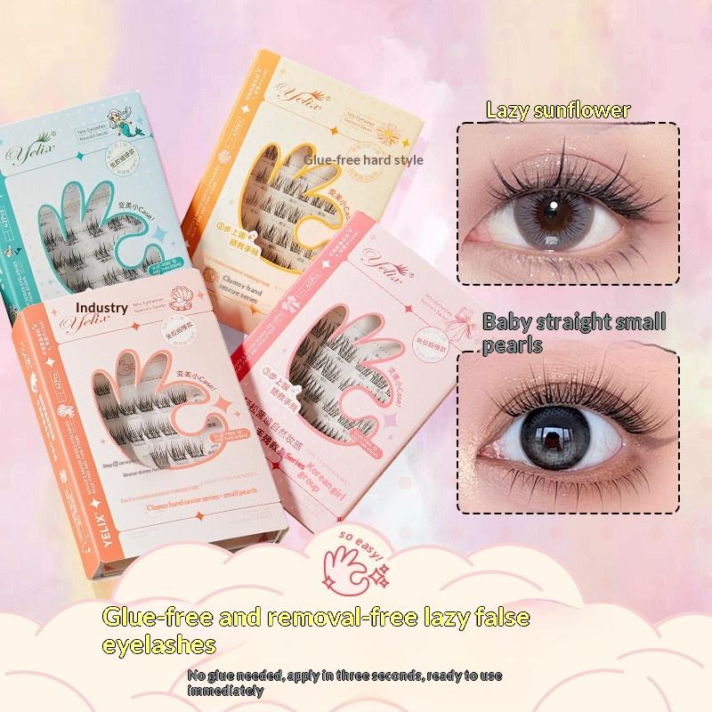 7 Rows Self-Adhesive Eyelashes - Lash Adhesive Glue 评论和价格