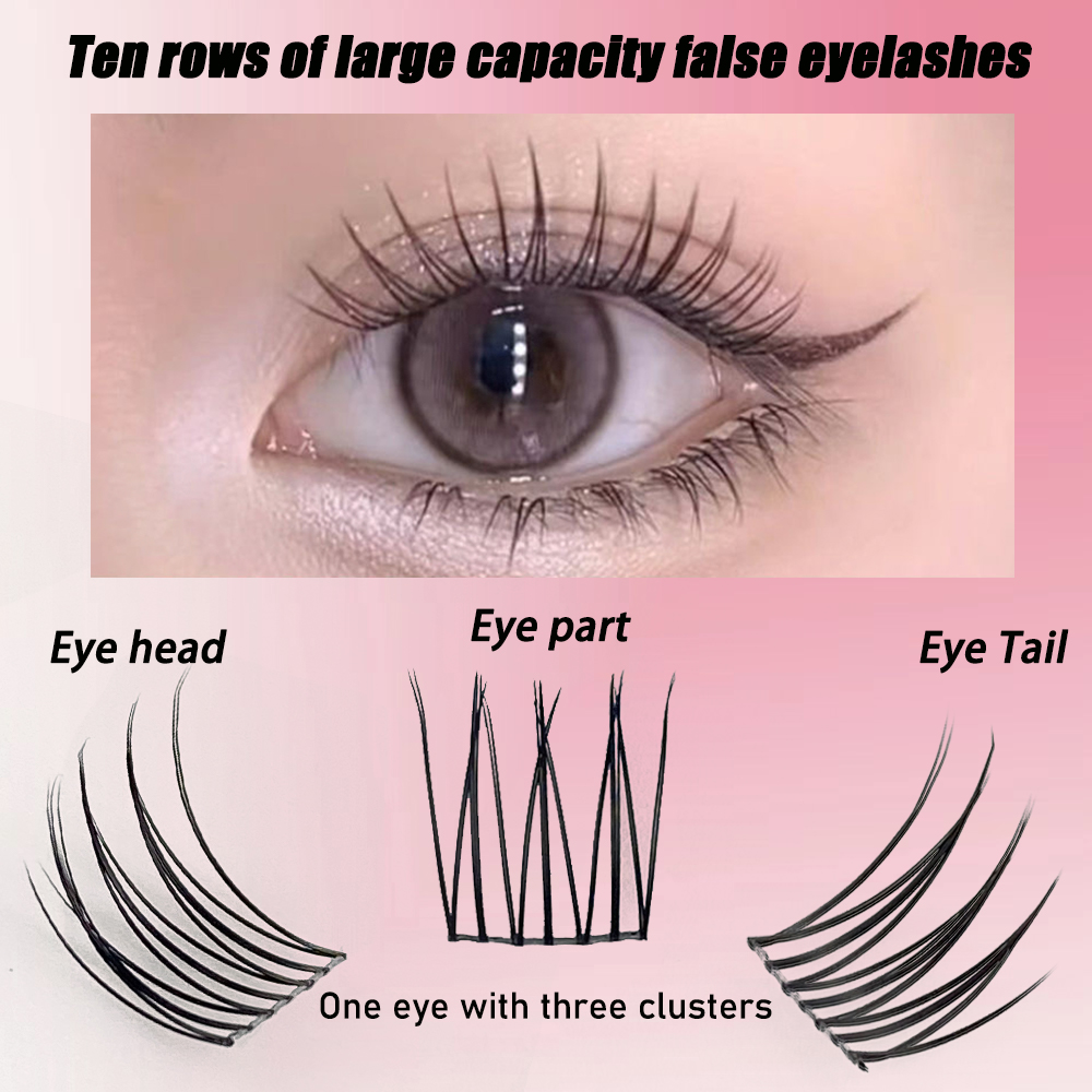 1 Box 90 Clusters Idol False E - Eyelash Extension In Chinese 评论和价格