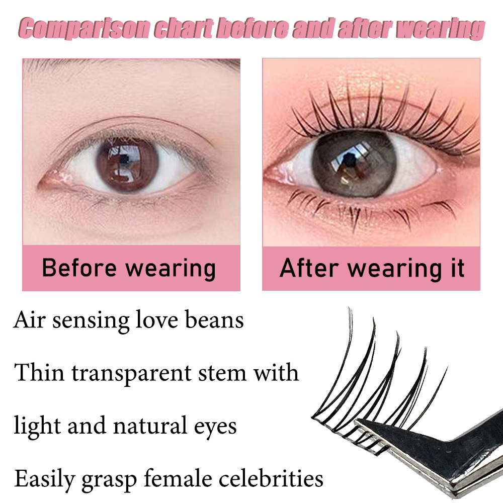 1 Box 90 Clusters Idol False E - Eyelash Extension In Chinese 评论和价格
